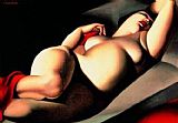 Tamara De Lempicka Famous Paintings - La bella Rafaela